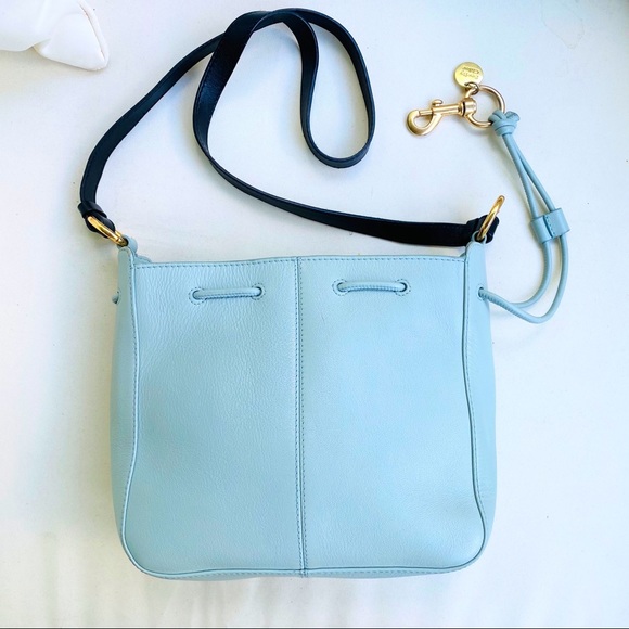 See By Chloe Blue Tony Shoulder Bag EUC - Picture 9 of 16